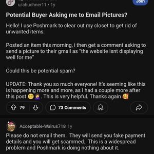 Scammer Warning